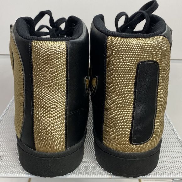 RARE ADIDAS Jeremy Scott x adidas Letters Black/Gold 14 NWOB - Picture 5 of 16